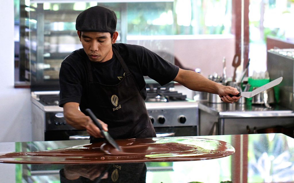 A trip to one of Bali’s chocolate factories is a must. Image: www.podbali.com