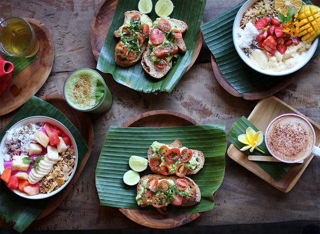 healthy food spots in Bali