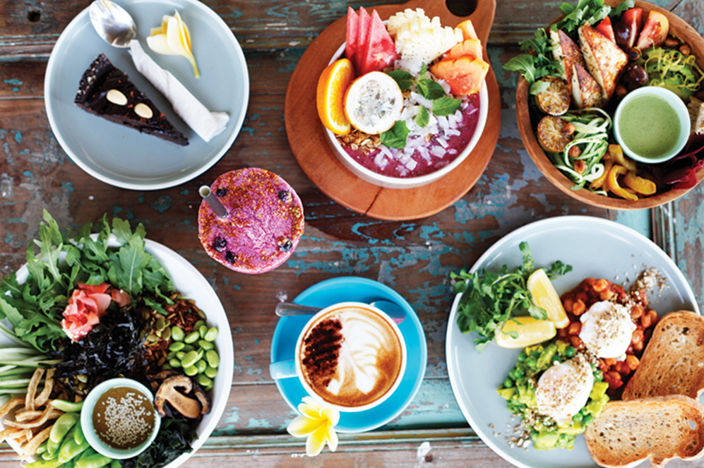 healthy food spots in Bali