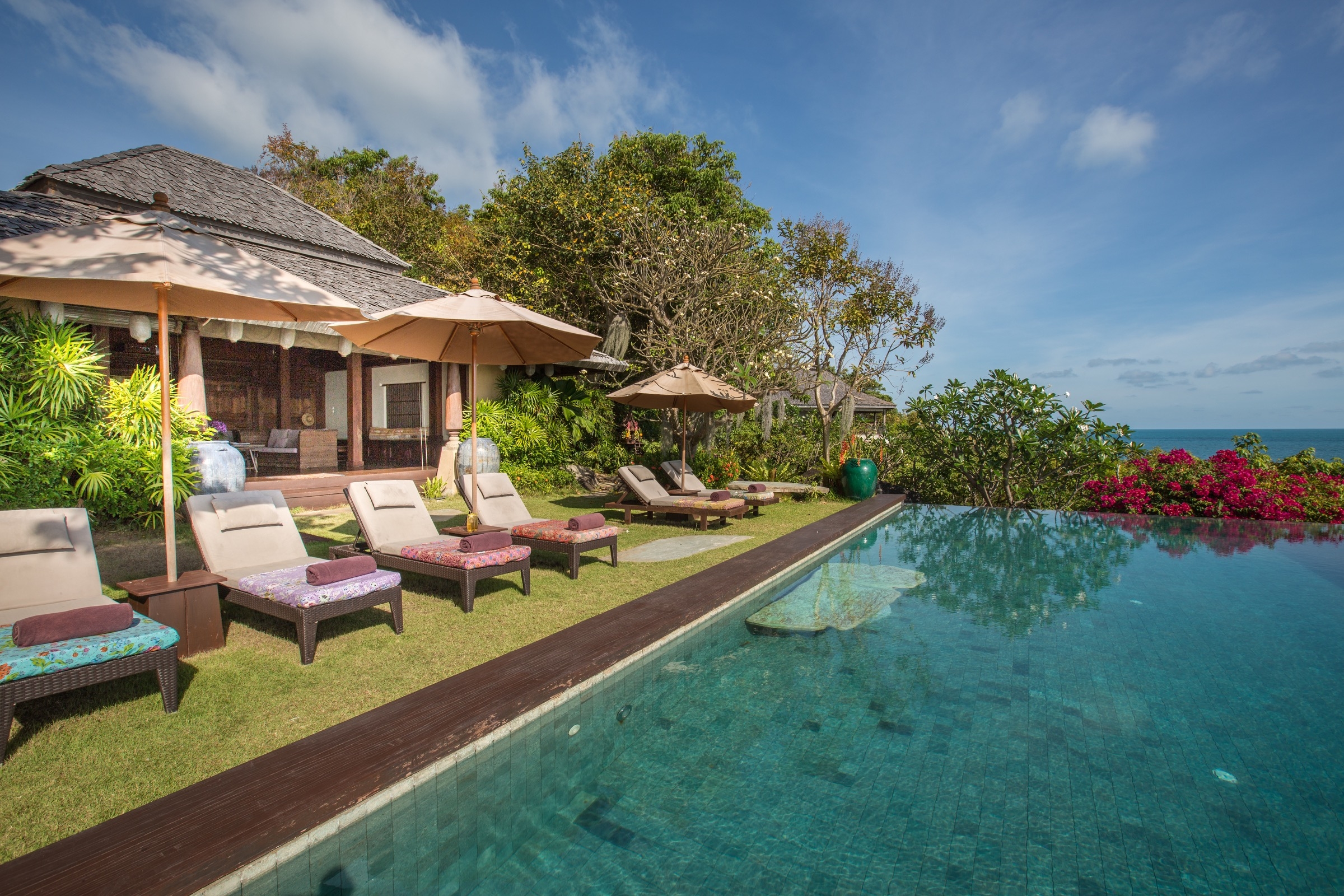 Villa Samudra has a special, authentic design