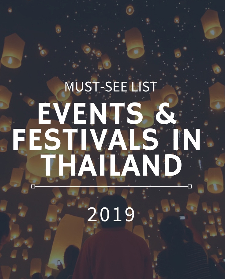 events and festivals in Thailand in 2019
