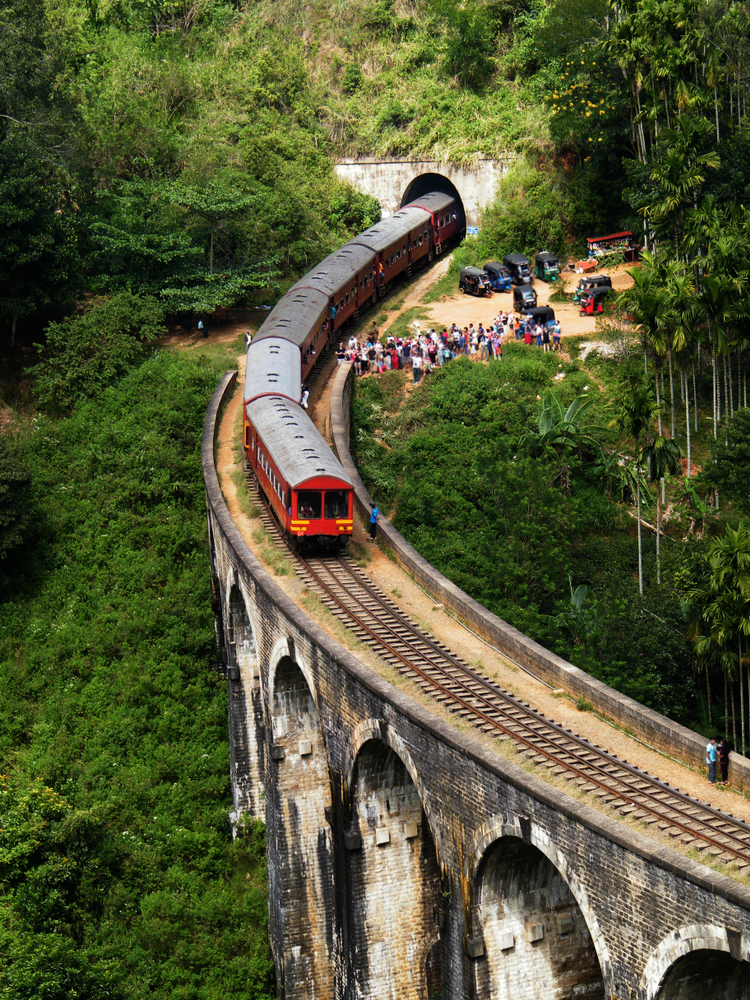 Train rides are one of most famous Sri Lanka activities