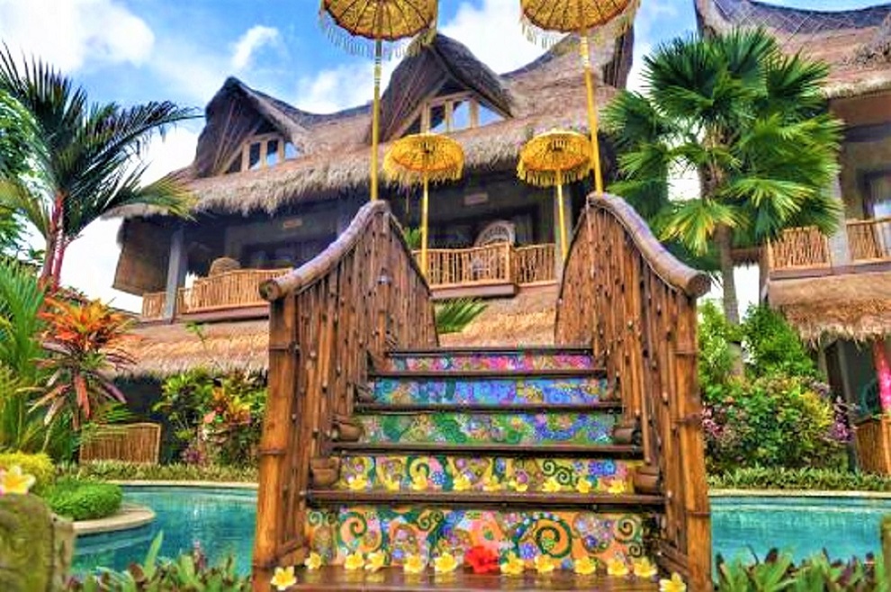 One of the most colorful artistic places in Bali