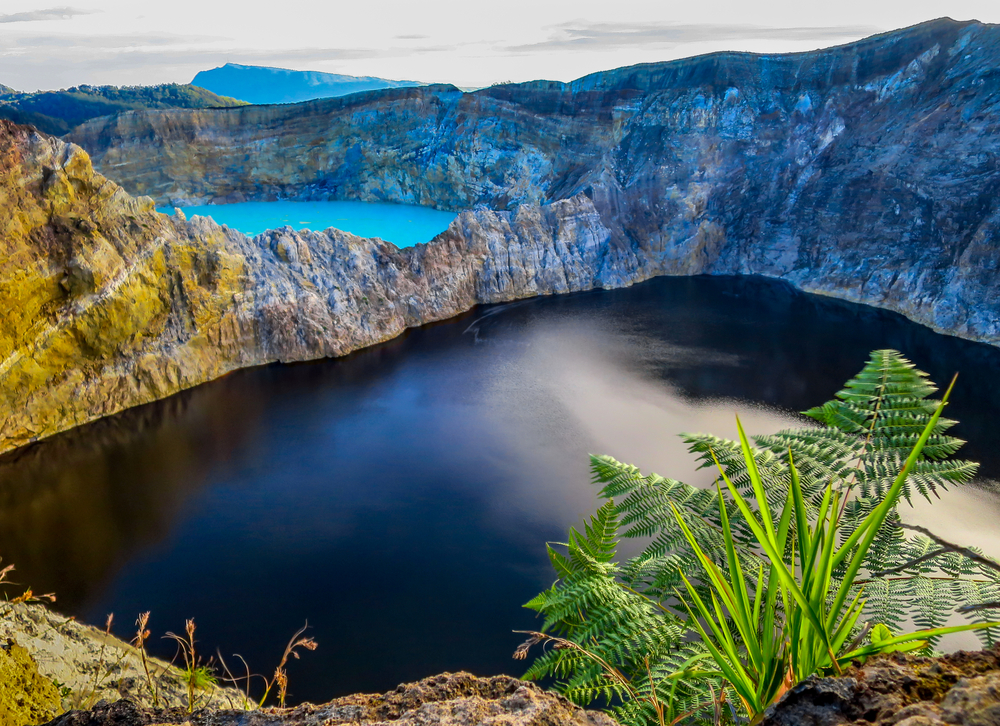 Witness the remarkable changing colours of Mount Kelimutu