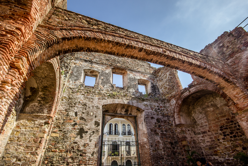 Take a stroll through the Casco Viejo - historical part of Panamá City, built in the end of XVII century