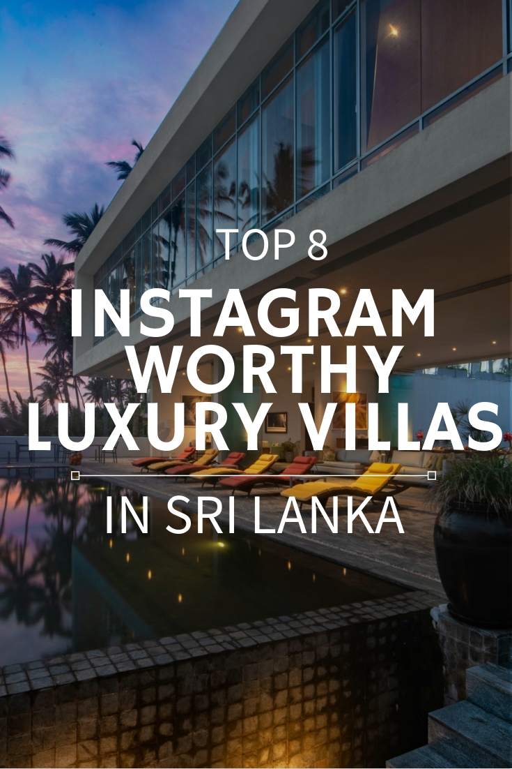 top instagram-worthy luxury villas in Sri Lanka