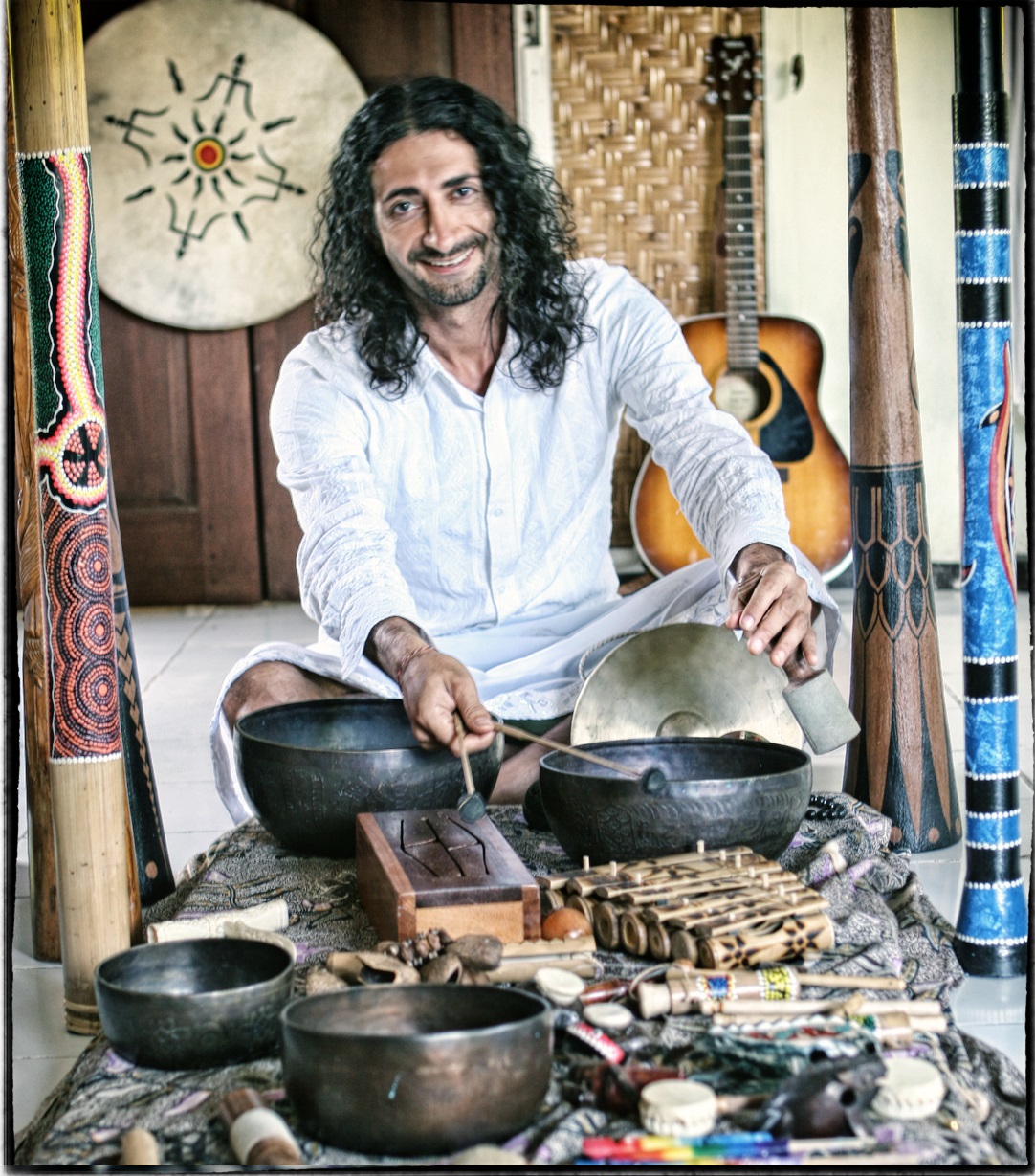 Shervin is said to be one of the best healers in Ubud